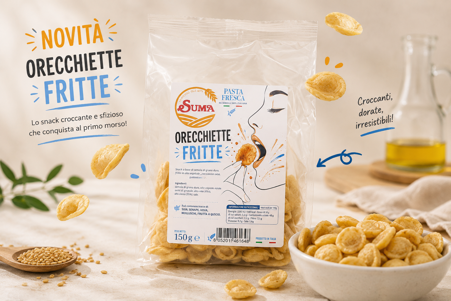 Orecchiette Fritte Pastificio Suma – presentazione prodotto