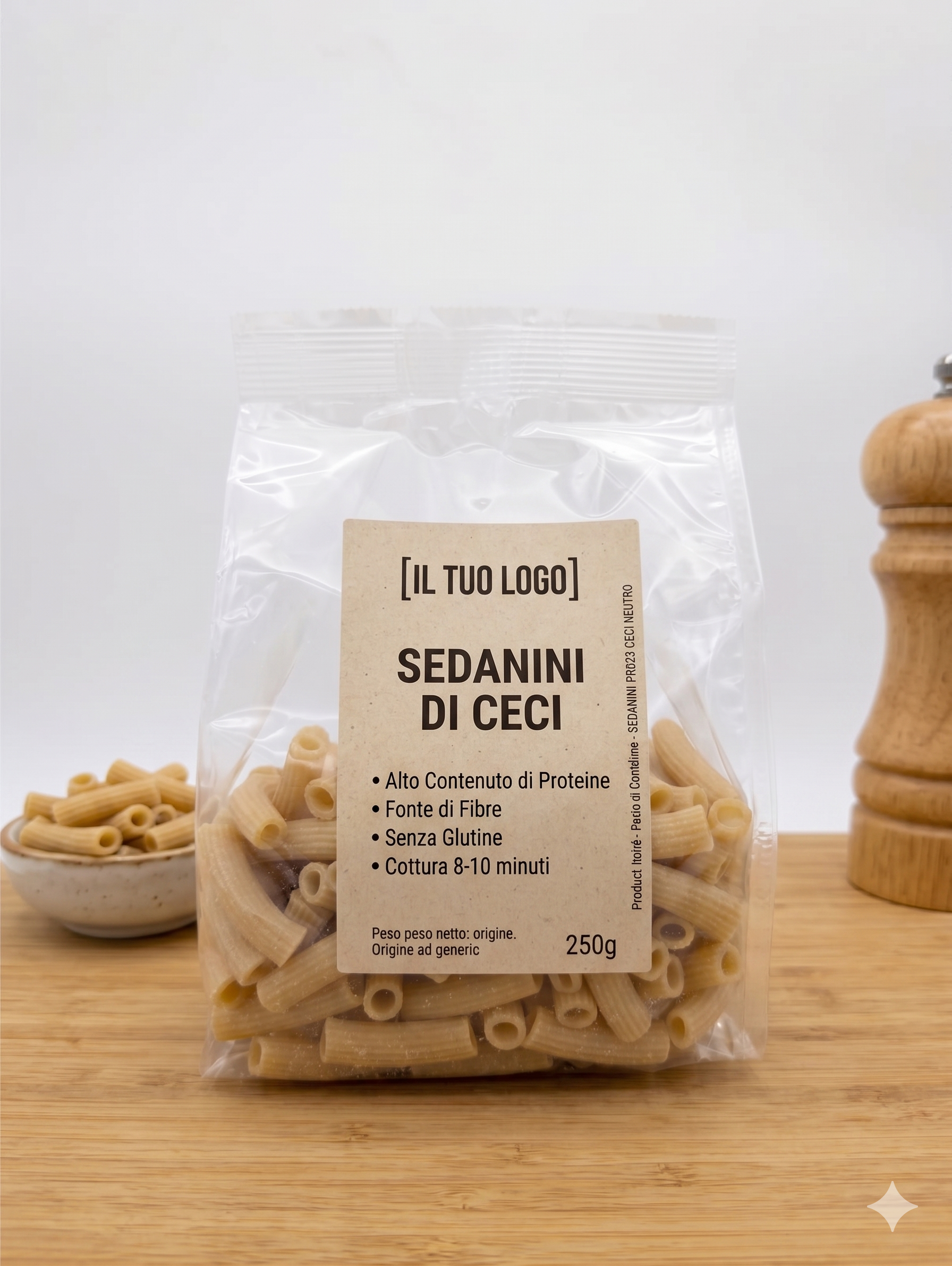 Sedanini PRO23 Ceci – versione Private Label personalizzabile