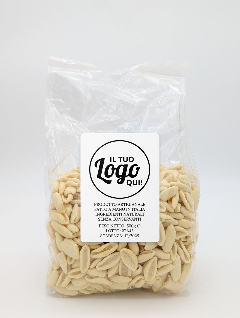 Cavatelli Suma con la tua etichetta personalizzata
