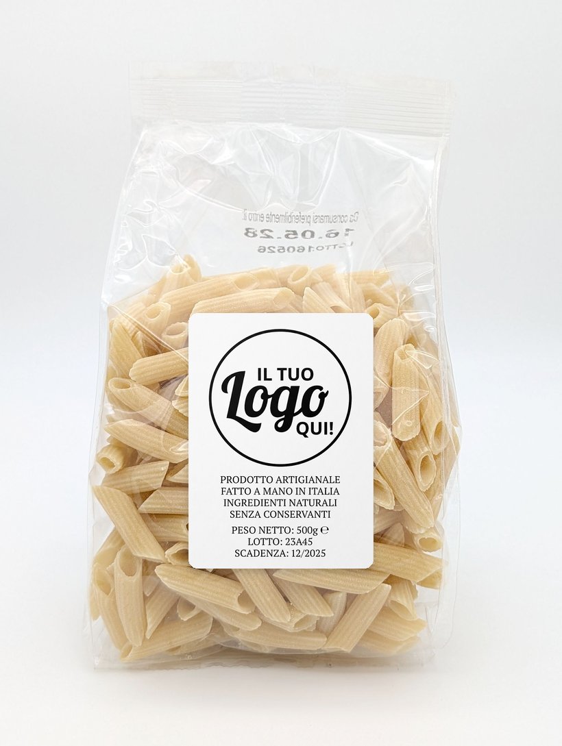Penne Rigate Suma con la tua etichetta personalizzata