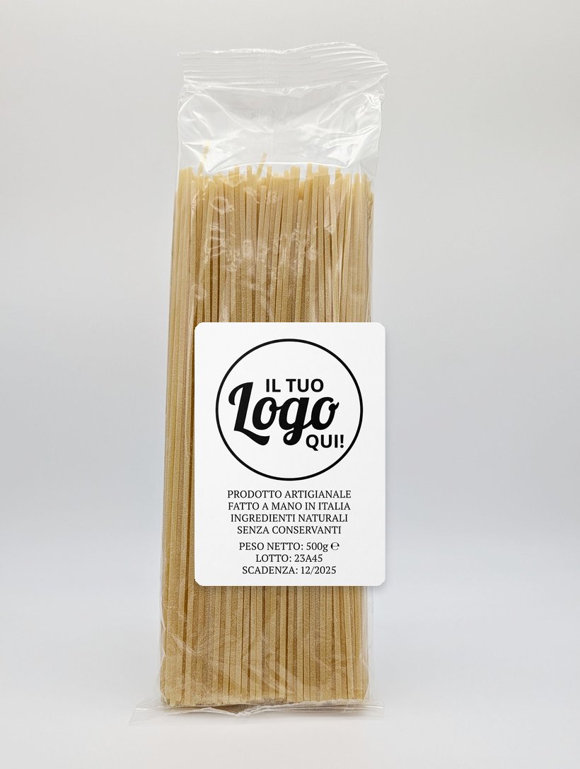 Spaghetti Suma con la tua etichetta personalizzata