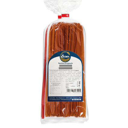 Linguine ai Funghi Porcini – Pasta Secca di Semola di Grano Duro Trafilata al Bronzo