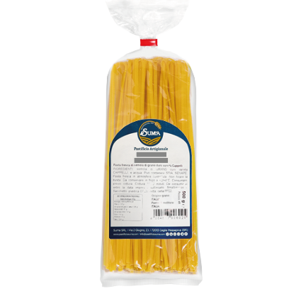 Linguine al Limone – Pasta Secca di Semola di Grano Duro Trafilata al Bronzo